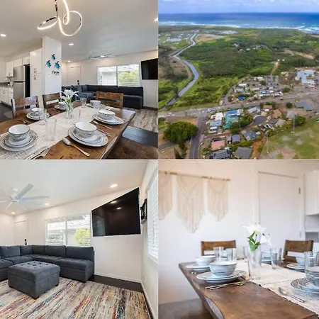 Kahuku 3Br Ohana - A/C, Wifi, Parking